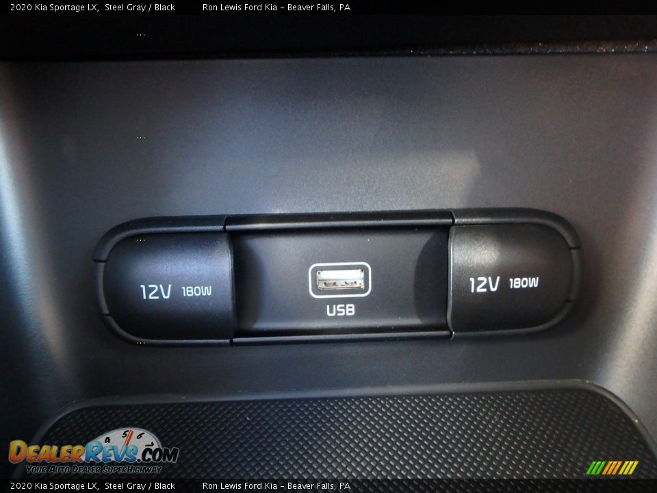 2020 Kia Sportage LX Steel Gray / Black Photo #18