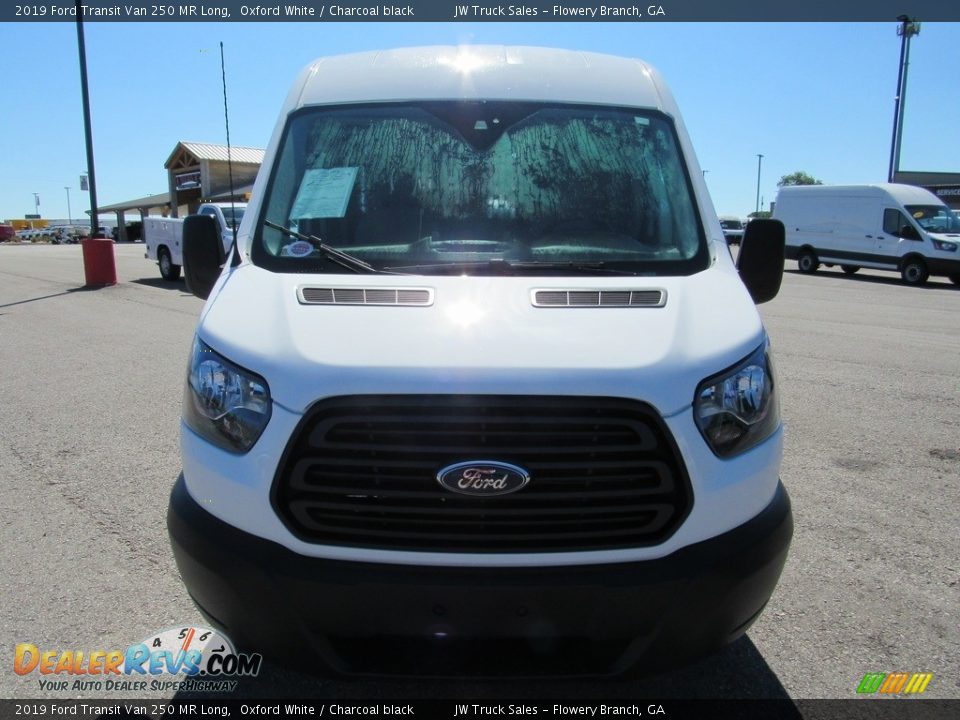 2019 Ford Transit Van 250 MR Long Oxford White / Charcoal black Photo #8