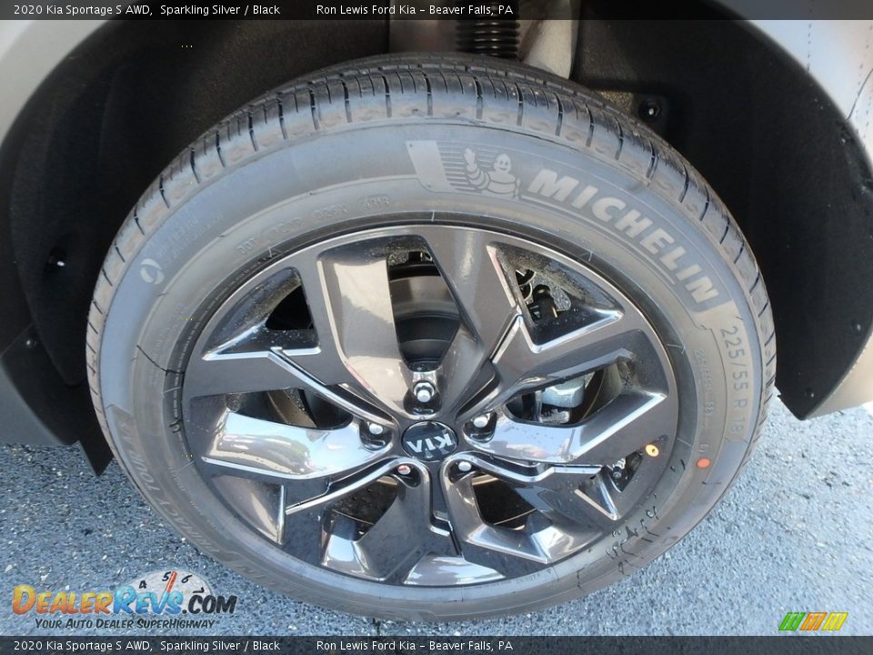 2020 Kia Sportage S AWD Sparkling Silver / Black Photo #2