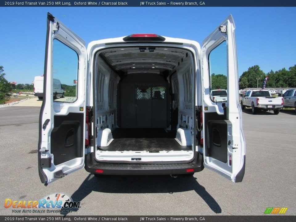 2019 Ford Transit Van 250 MR Long Oxford White / Charcoal black Photo #9