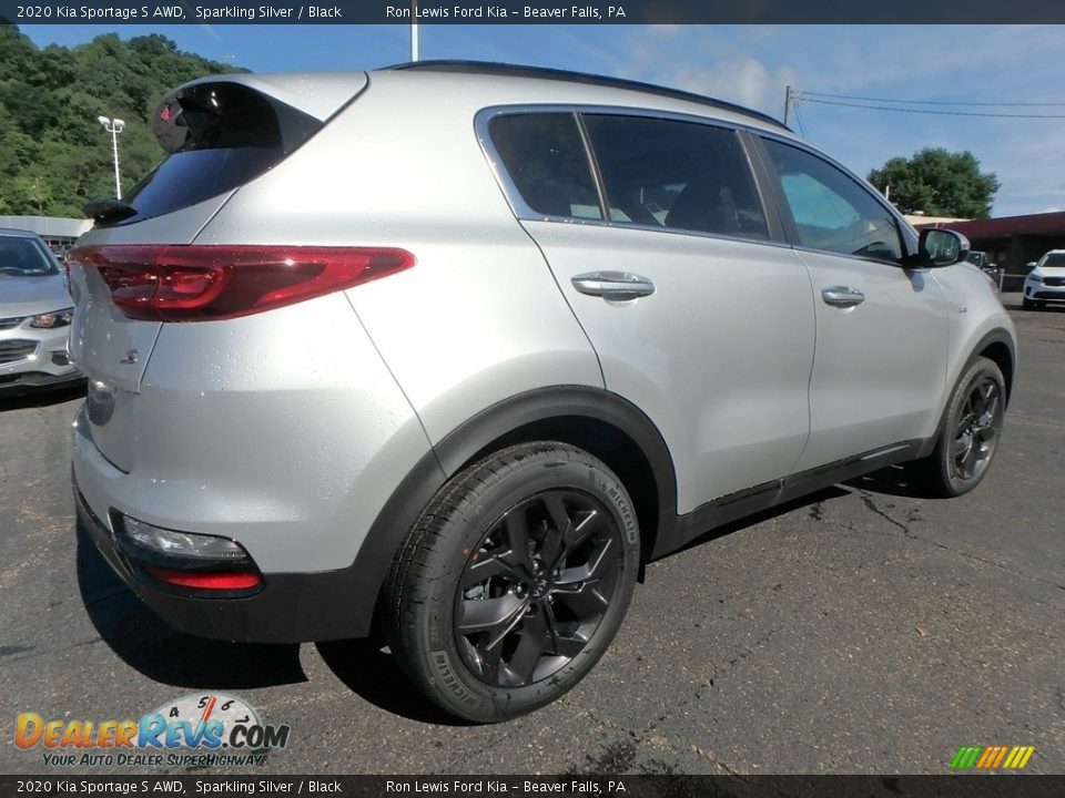 2020 Kia Sportage S AWD Sparkling Silver / Black Photo #3