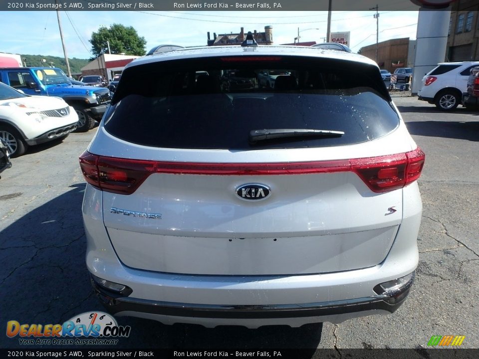 2020 Kia Sportage S AWD Sparkling Silver / Black Photo #4