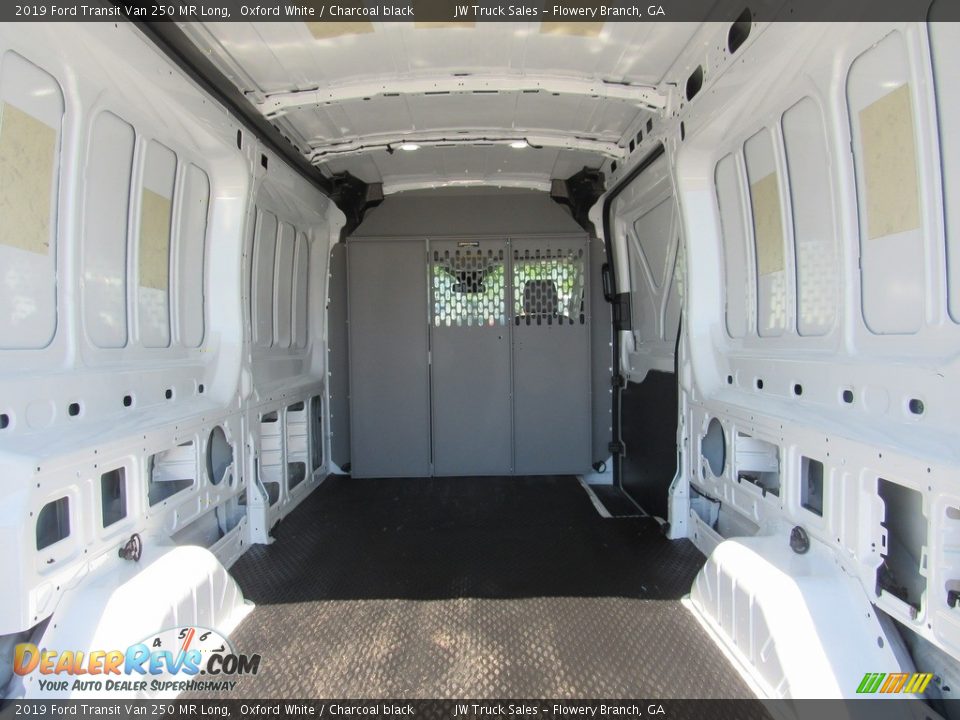 2019 Ford Transit Van 250 MR Long Oxford White / Charcoal black Photo #10