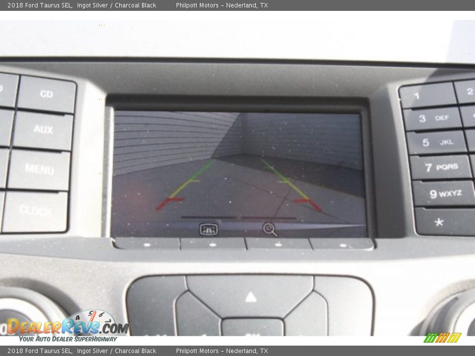 2018 Ford Taurus SEL Ingot Silver / Charcoal Black Photo #15