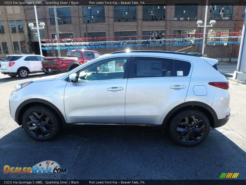 2020 Kia Sportage S AWD Sparkling Silver / Black Photo #7