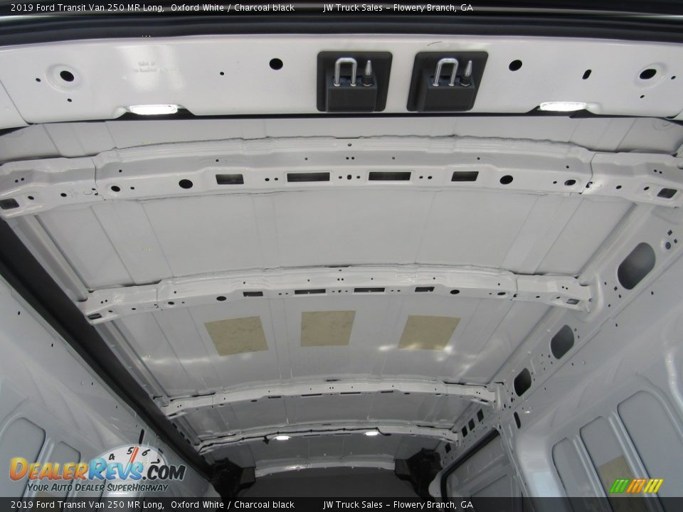 2019 Ford Transit Van 250 MR Long Oxford White / Charcoal black Photo #13