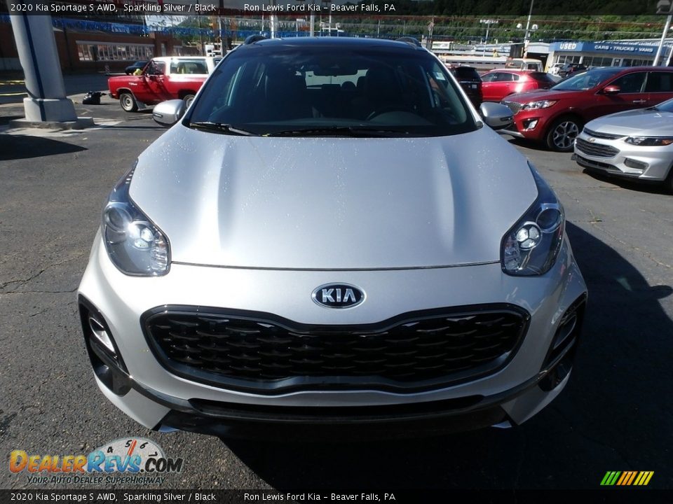 2020 Kia Sportage S AWD Sparkling Silver / Black Photo #9