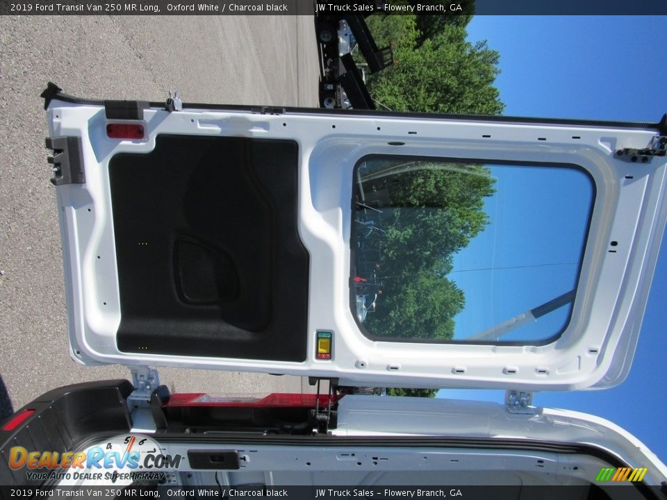 2019 Ford Transit Van 250 MR Long Oxford White / Charcoal black Photo #15