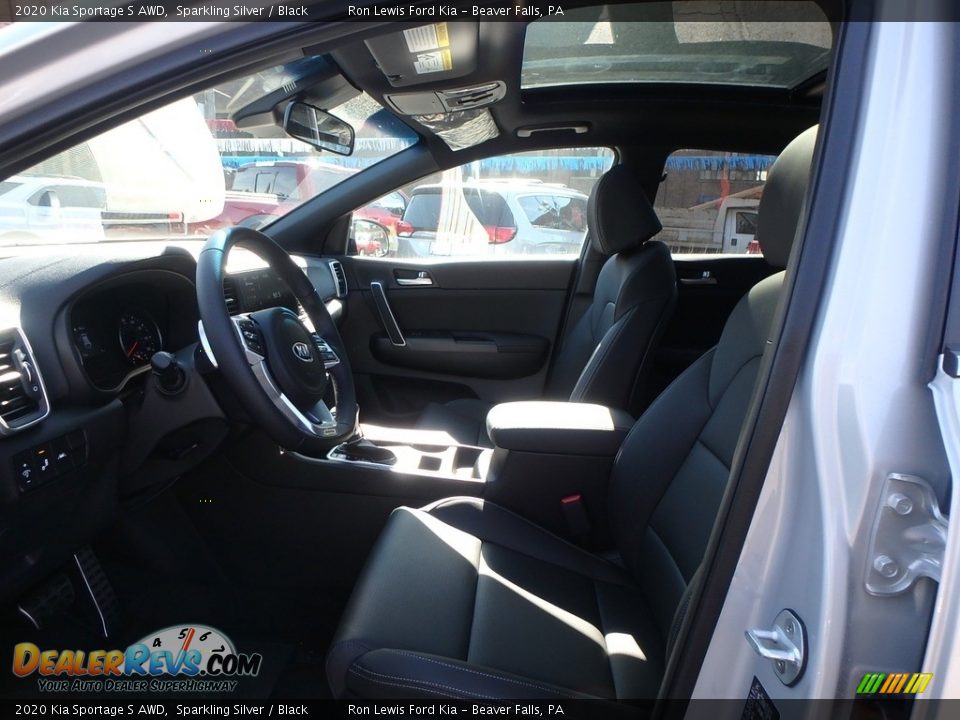 2020 Kia Sportage S AWD Sparkling Silver / Black Photo #11