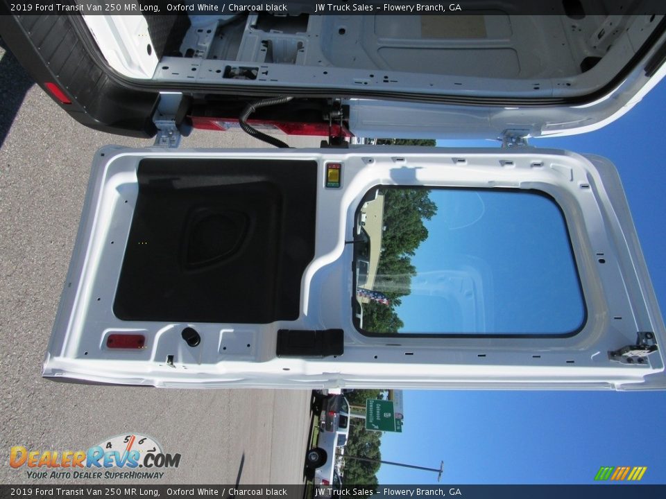 2019 Ford Transit Van 250 MR Long Oxford White / Charcoal black Photo #16