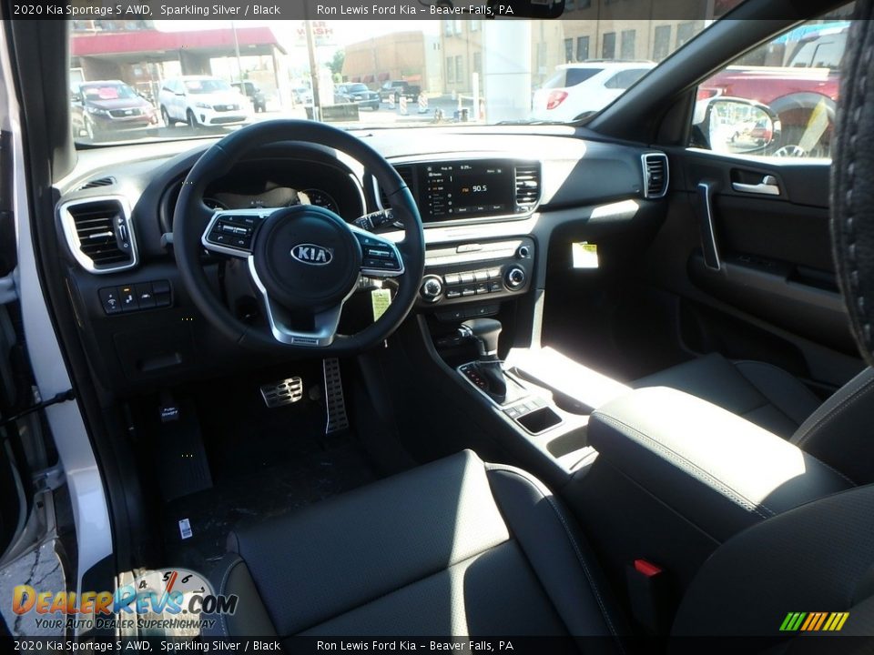 2020 Kia Sportage S AWD Sparkling Silver / Black Photo #13