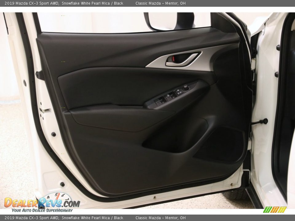 2019 Mazda CX-3 Sport AWD Snowflake White Pearl Mica / Black Photo #4