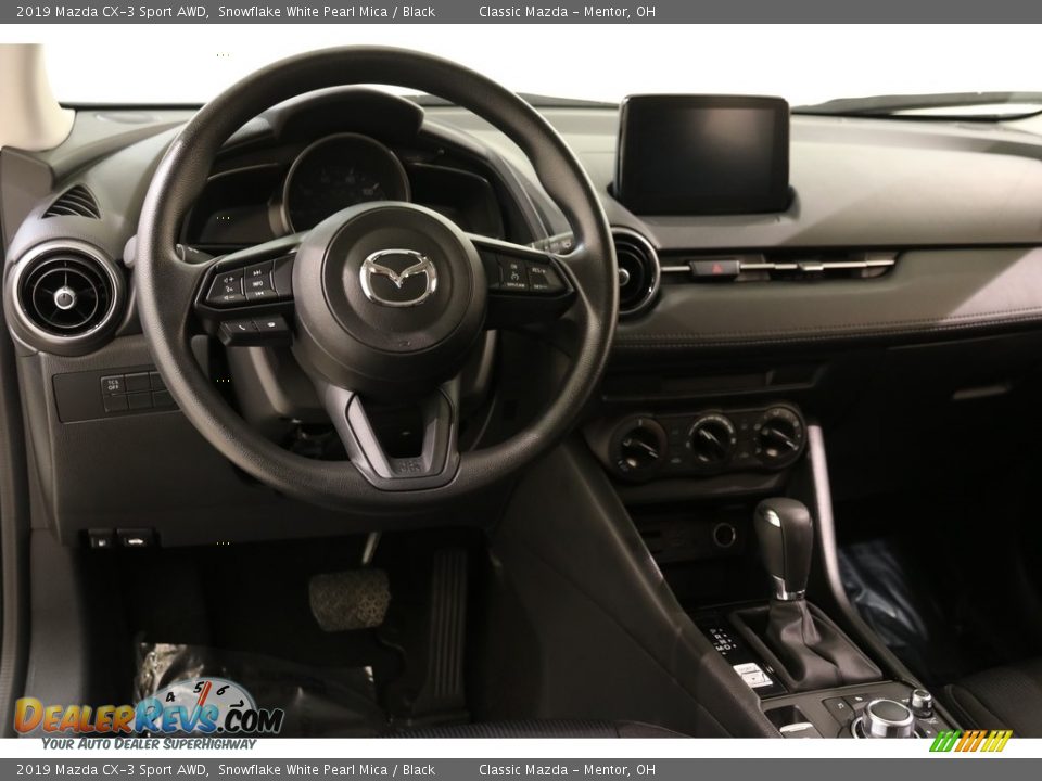 2019 Mazda CX-3 Sport AWD Snowflake White Pearl Mica / Black Photo #6