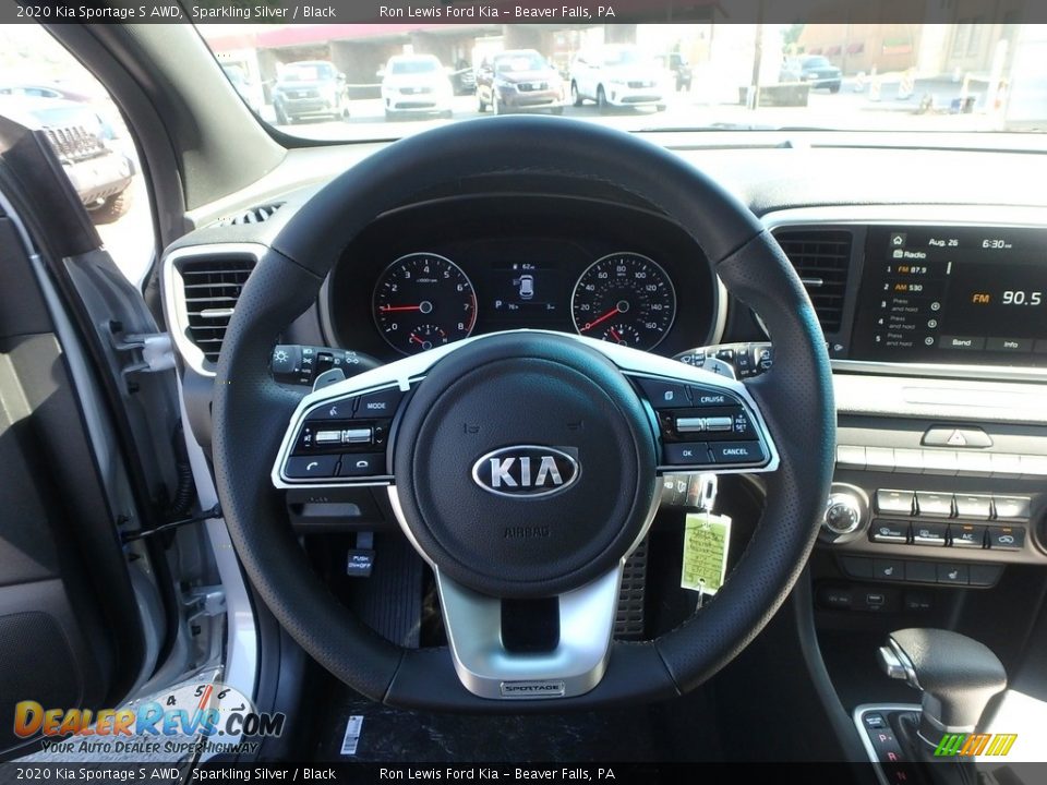 2020 Kia Sportage S AWD Steering Wheel Photo #17