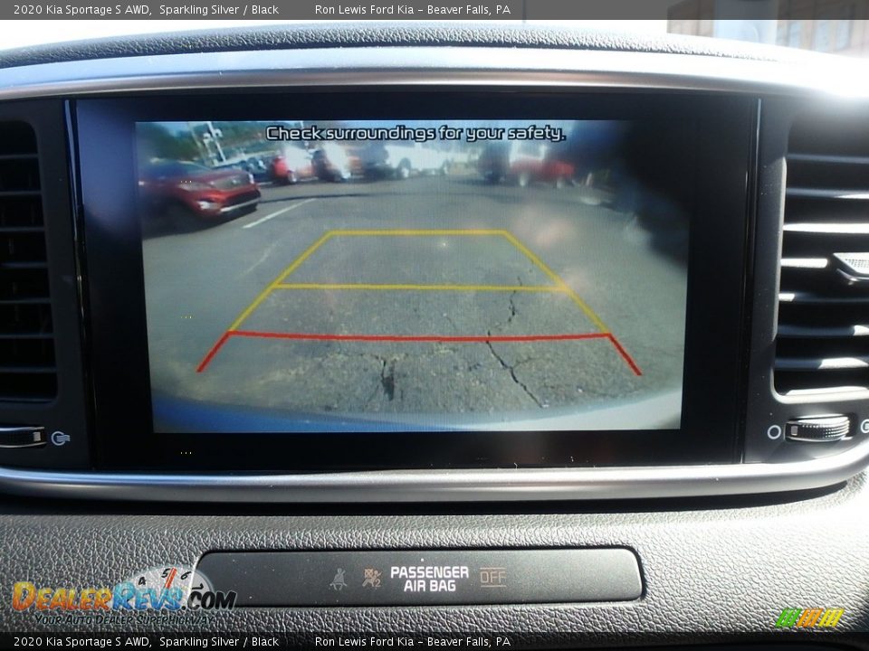 2020 Kia Sportage S AWD Sparkling Silver / Black Photo #18