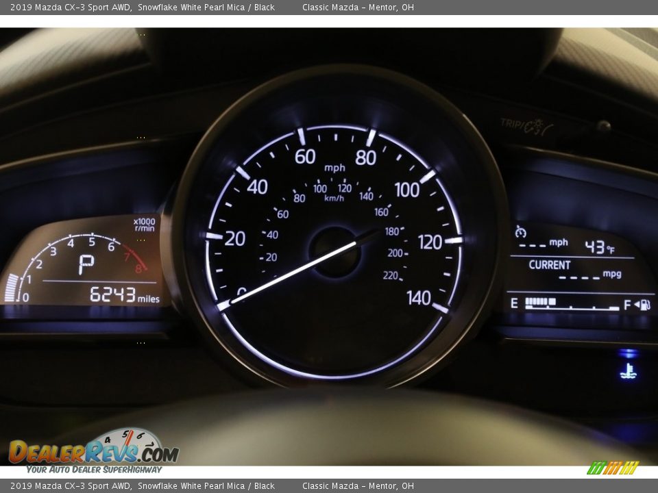 2019 Mazda CX-3 Sport AWD Snowflake White Pearl Mica / Black Photo #8
