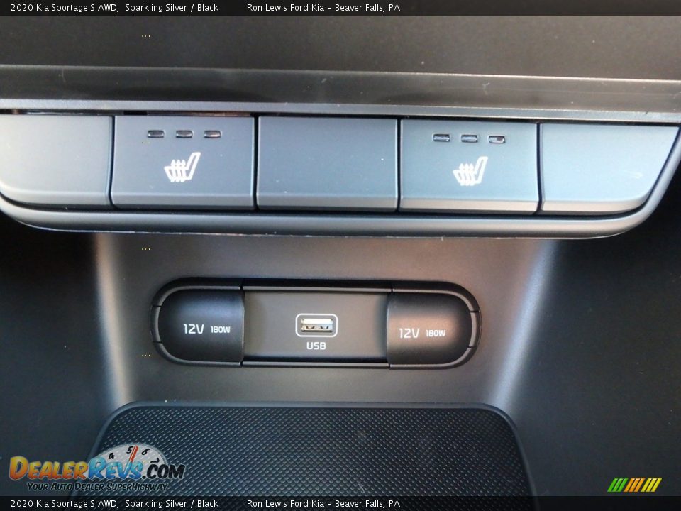2020 Kia Sportage S AWD Sparkling Silver / Black Photo #19