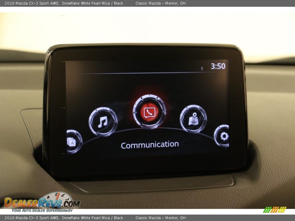 2019 Mazda CX-3 Sport AWD Snowflake White Pearl Mica / Black Photo #10