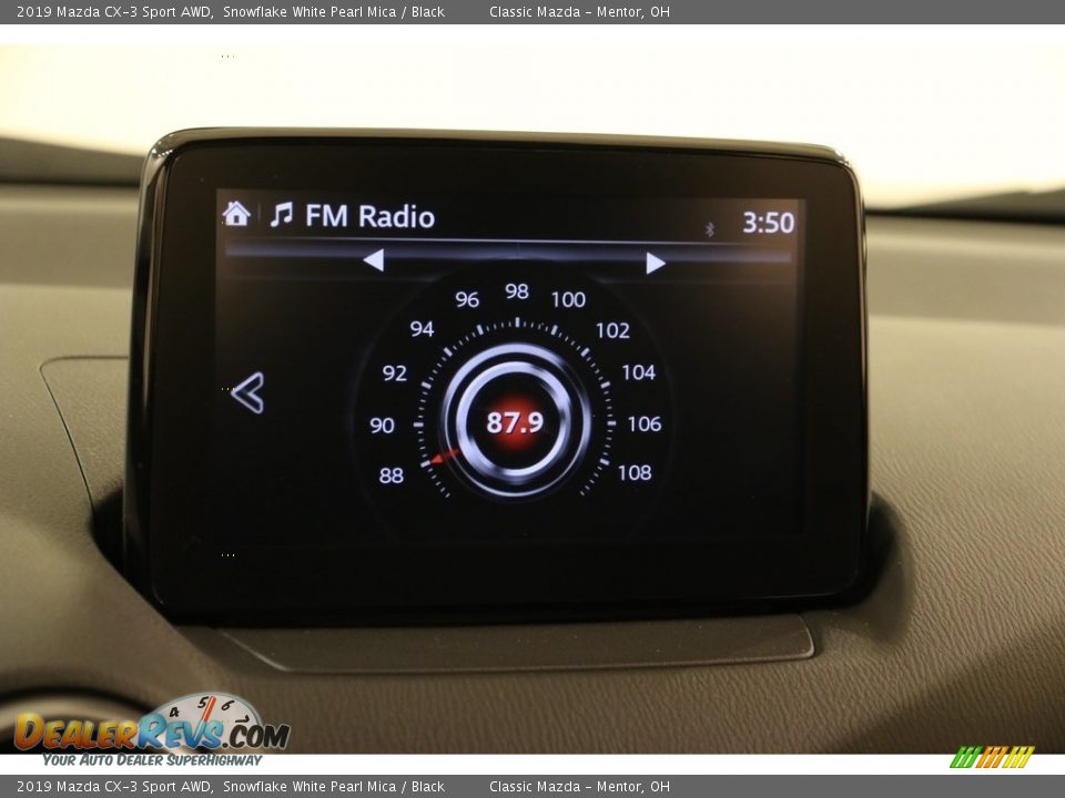 2019 Mazda CX-3 Sport AWD Snowflake White Pearl Mica / Black Photo #12