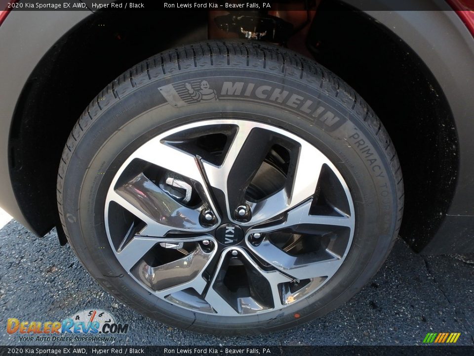 2020 Kia Sportage EX AWD Hyper Red / Black Photo #2