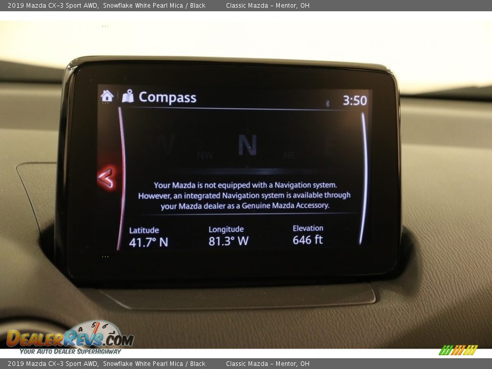 2019 Mazda CX-3 Sport AWD Snowflake White Pearl Mica / Black Photo #13