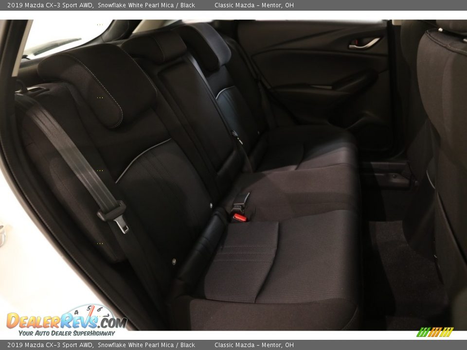2019 Mazda CX-3 Sport AWD Snowflake White Pearl Mica / Black Photo #17