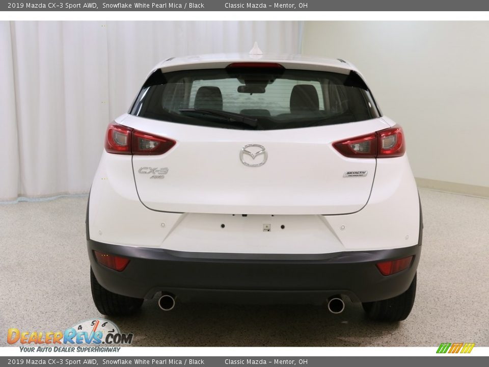 2019 Mazda CX-3 Sport AWD Snowflake White Pearl Mica / Black Photo #19