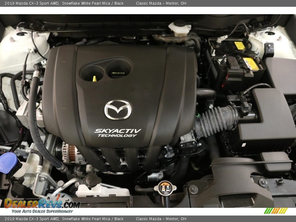 2019 Mazda CX-3 Sport AWD Snowflake White Pearl Mica / Black Photo #20
