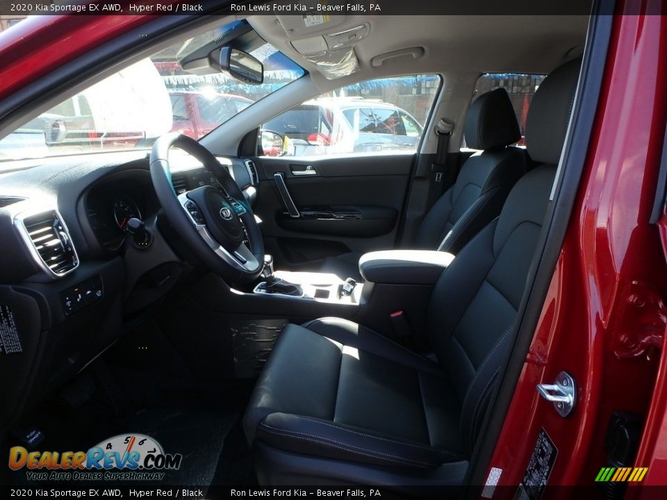2020 Kia Sportage EX AWD Hyper Red / Black Photo #12