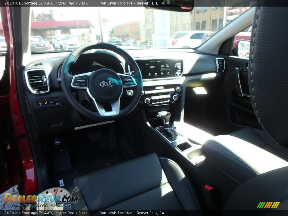 2020 Kia Sportage EX AWD Hyper Red / Black Photo #14