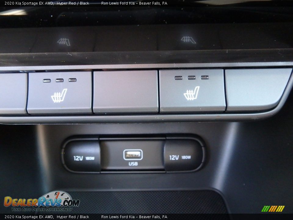 2020 Kia Sportage EX AWD Hyper Red / Black Photo #18
