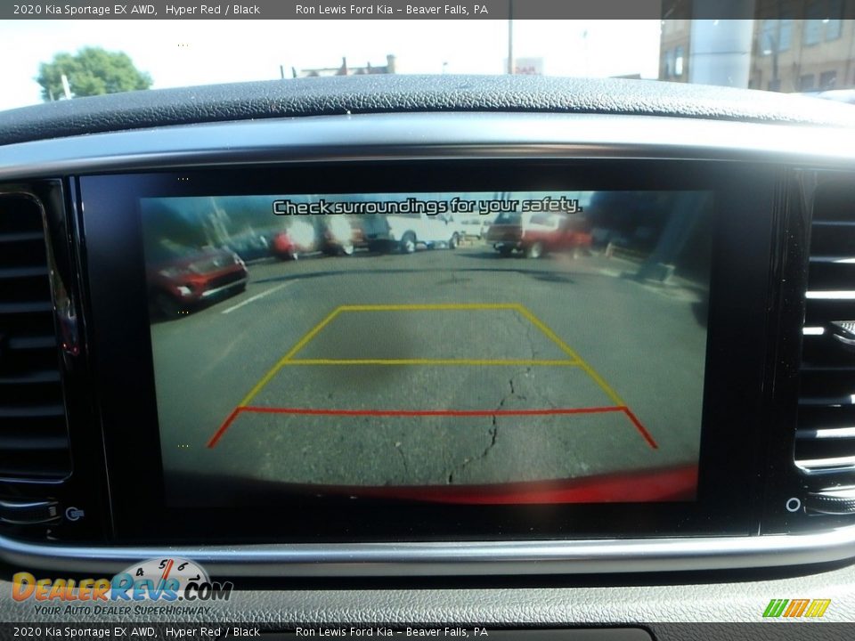 2020 Kia Sportage EX AWD Hyper Red / Black Photo #19