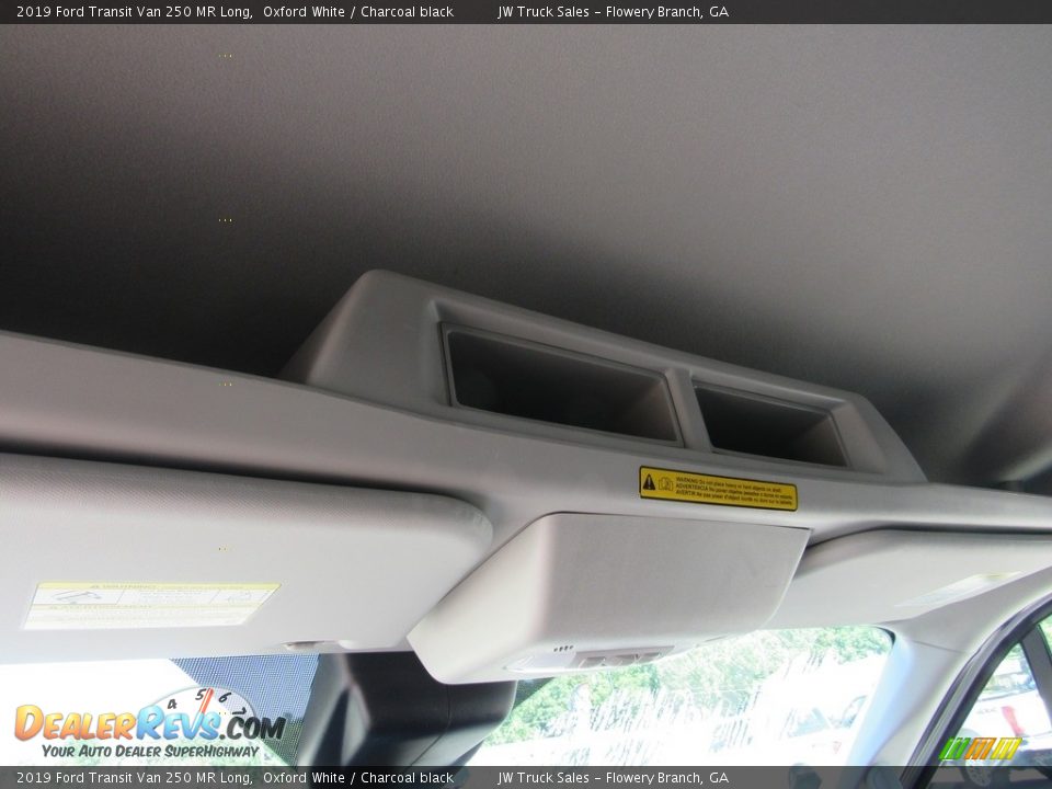 2019 Ford Transit Van 250 MR Long Oxford White / Charcoal black Photo #34