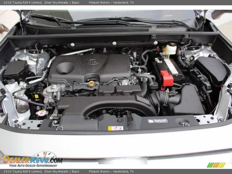 2019 Toyota RAV4 Limited Silver Sky Metallic / Black Photo #25