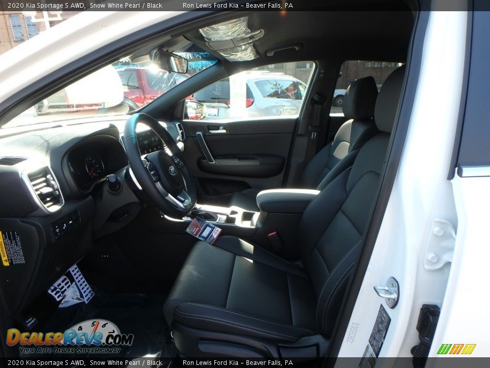 2020 Kia Sportage S AWD Snow White Pearl / Black Photo #11