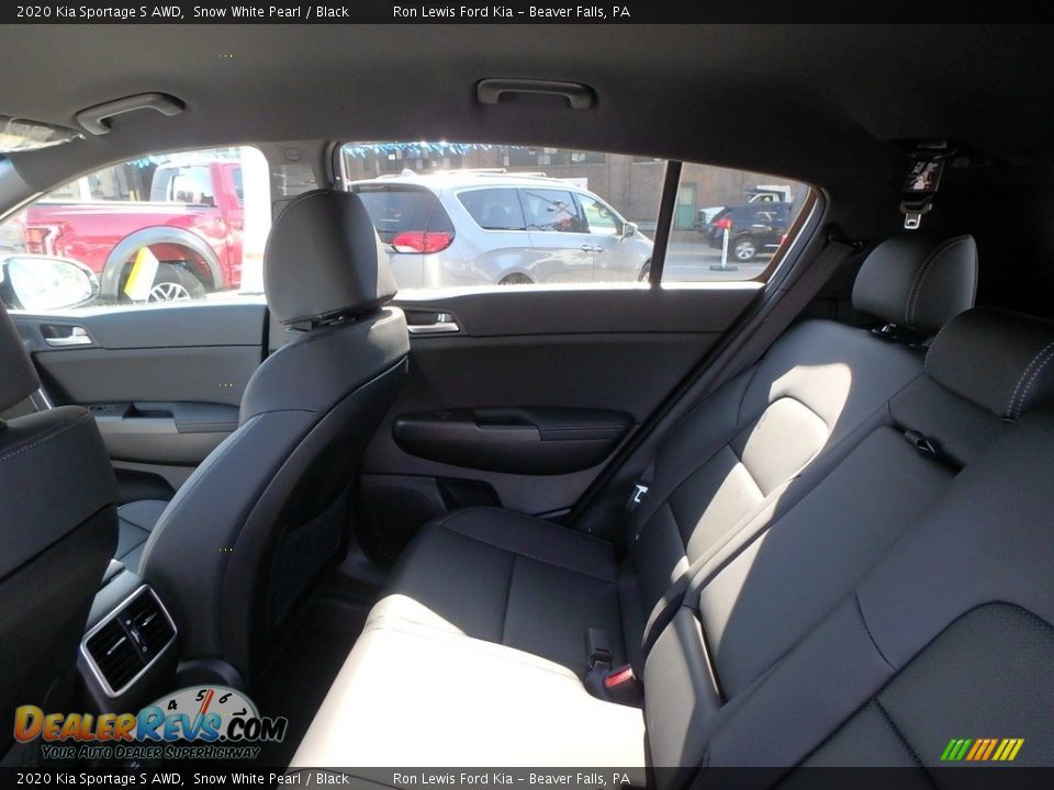 2020 Kia Sportage S AWD Snow White Pearl / Black Photo #12