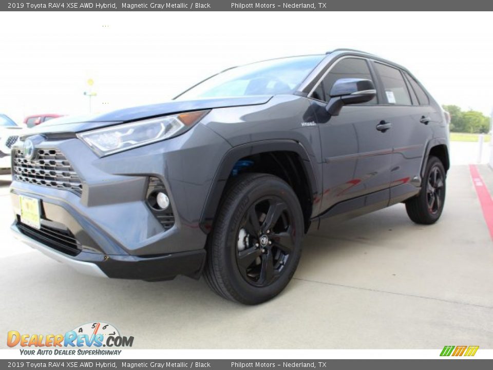 2019 Toyota RAV4 XSE AWD Hybrid Magnetic Gray Metallic / Black Photo #4
