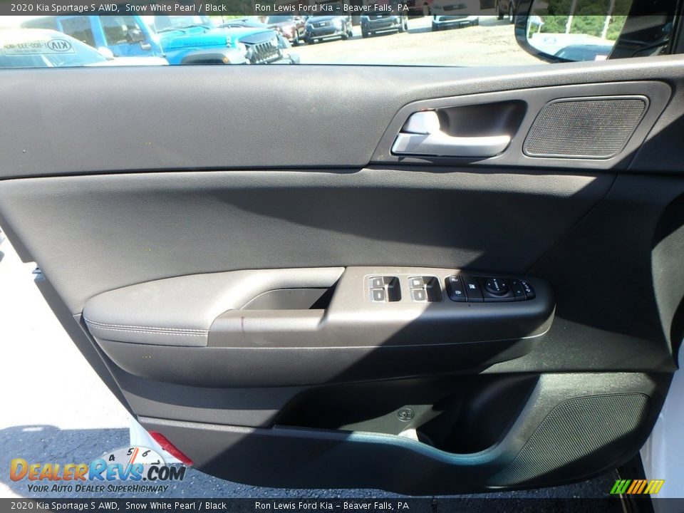 2020 Kia Sportage S AWD Snow White Pearl / Black Photo #14