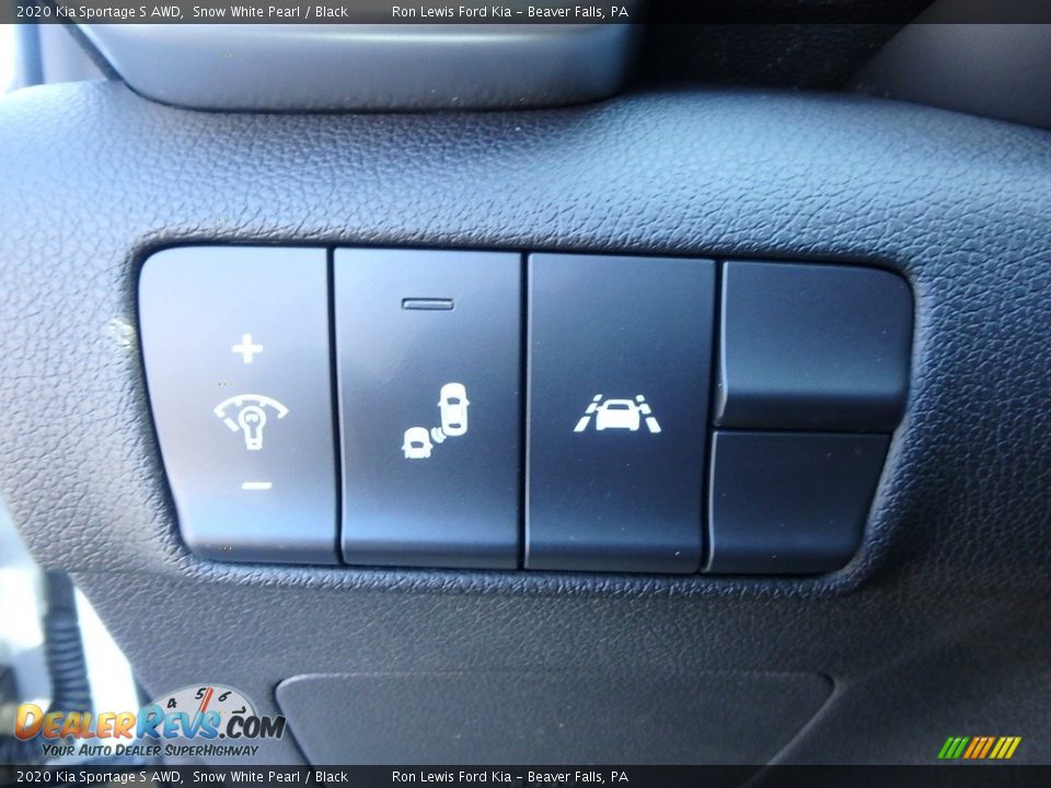 2020 Kia Sportage S AWD Snow White Pearl / Black Photo #16