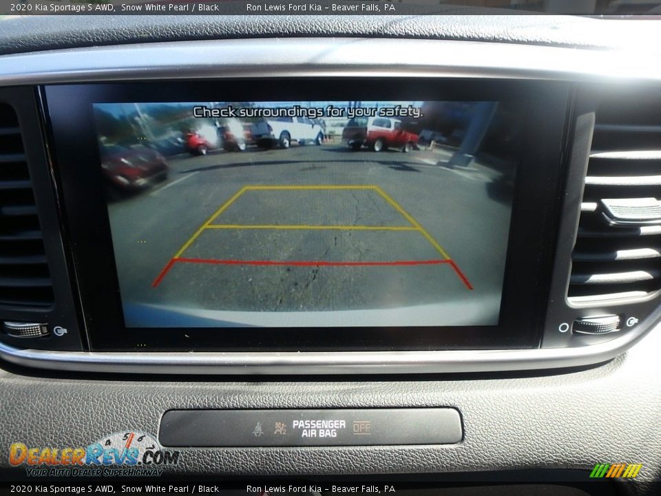 2020 Kia Sportage S AWD Snow White Pearl / Black Photo #18