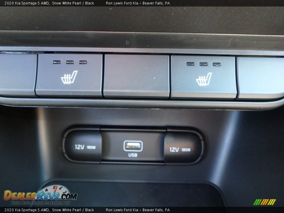 2020 Kia Sportage S AWD Snow White Pearl / Black Photo #19