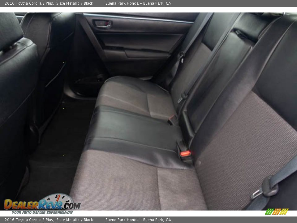 2016 Toyota Corolla S Plus Slate Metallic / Black Photo #4