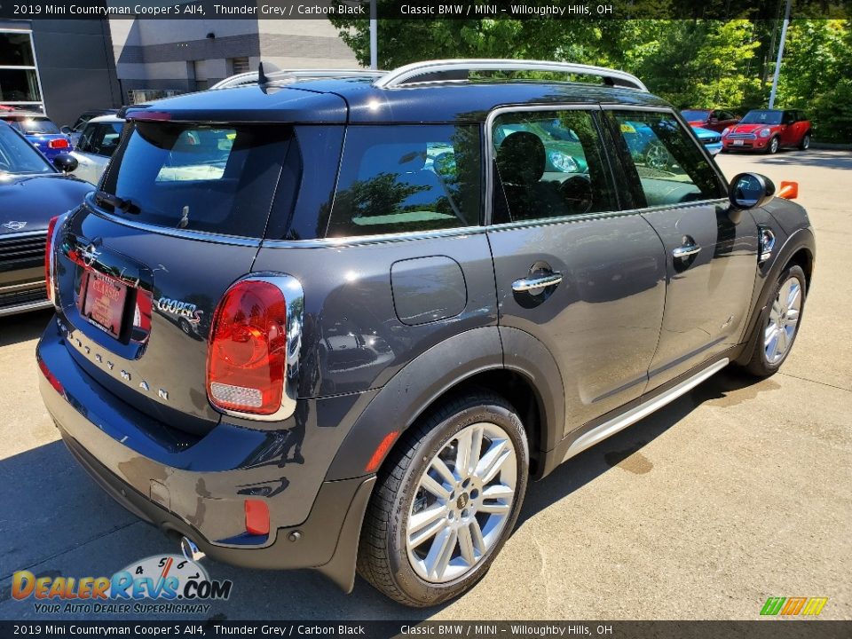 2019 Mini Countryman Cooper S All4 Thunder Grey / Carbon Black Photo #3