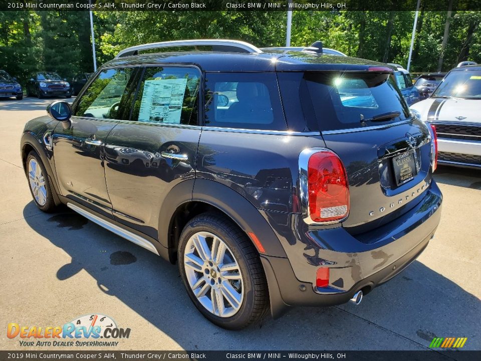 2019 Mini Countryman Cooper S All4 Thunder Grey / Carbon Black Photo #4