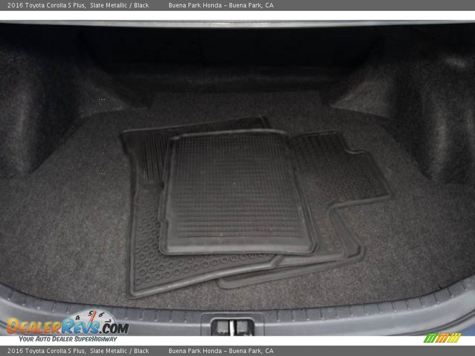 2016 Toyota Corolla S Plus Slate Metallic / Black Photo #17