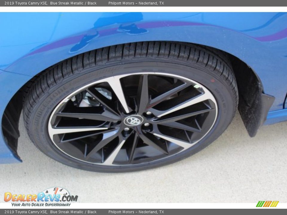 2019 Toyota Camry XSE Blue Streak Metallic / Black Photo #5