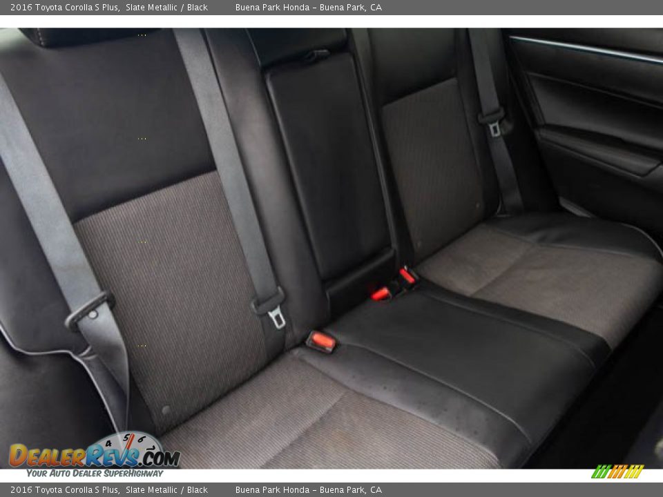 2016 Toyota Corolla S Plus Slate Metallic / Black Photo #19