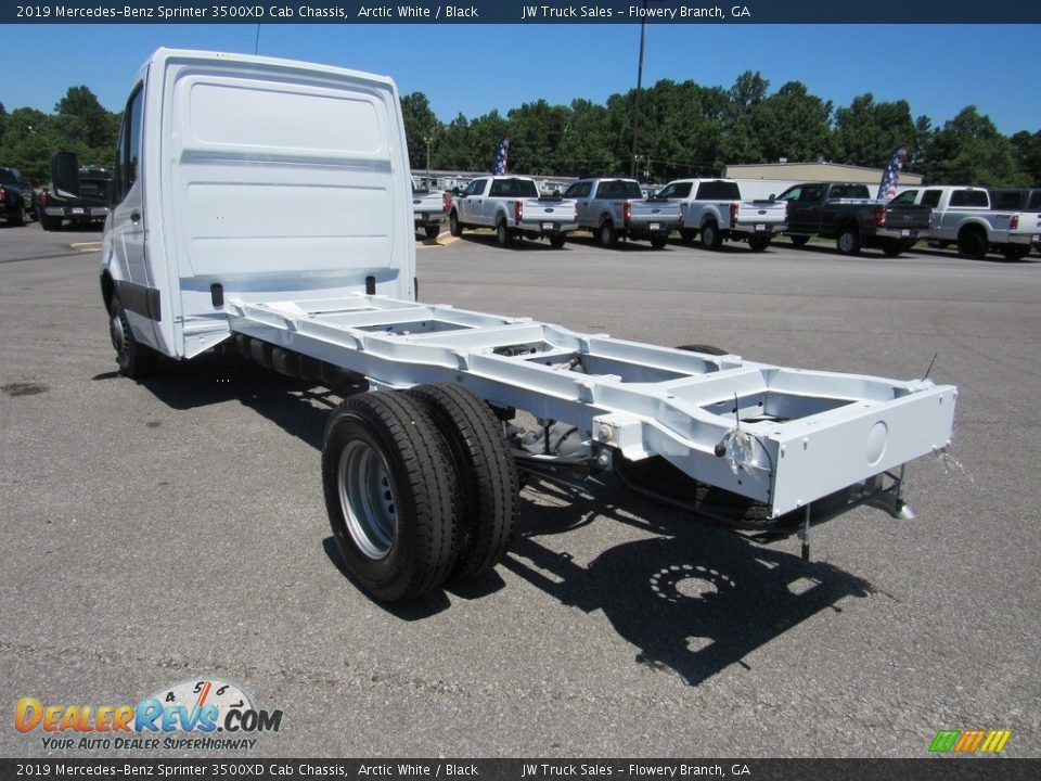 2019 Mercedes-Benz Sprinter 3500XD Cab Chassis Arctic White / Black Photo #3