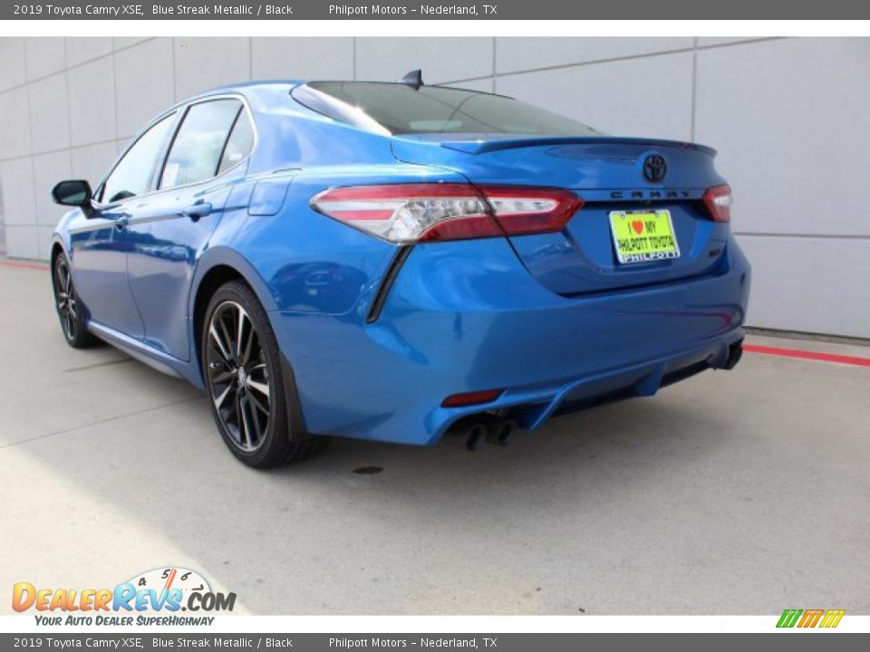2019 Toyota Camry XSE Blue Streak Metallic / Black Photo #6