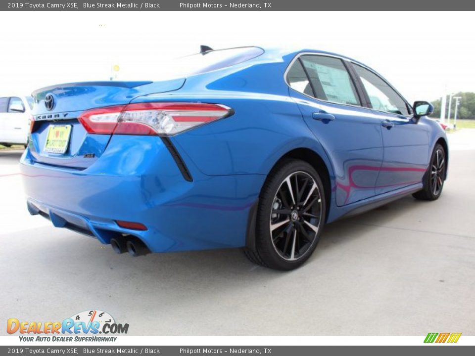 2019 Toyota Camry XSE Blue Streak Metallic / Black Photo #8